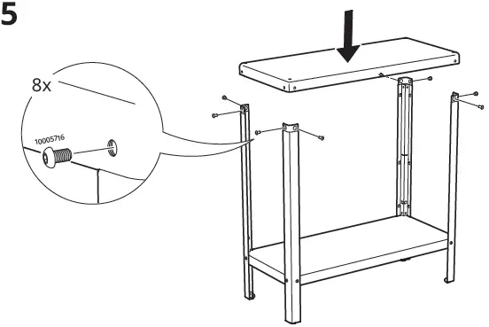 IKEA KOLBJÖRN Shelving Unit in Outdoor Green installation 4