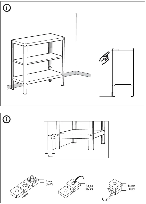 IKEA KOLBJÖRN Shelving Unit in Outdoor Green installation 7
