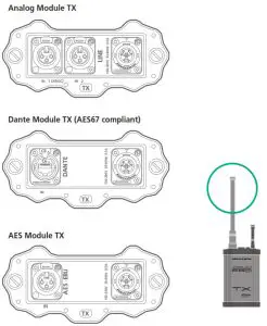NEUTRIK Xirium Pro Wireless Radio-Module TX