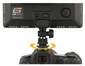 FIG 3 MOUNTING TO A CAMERA