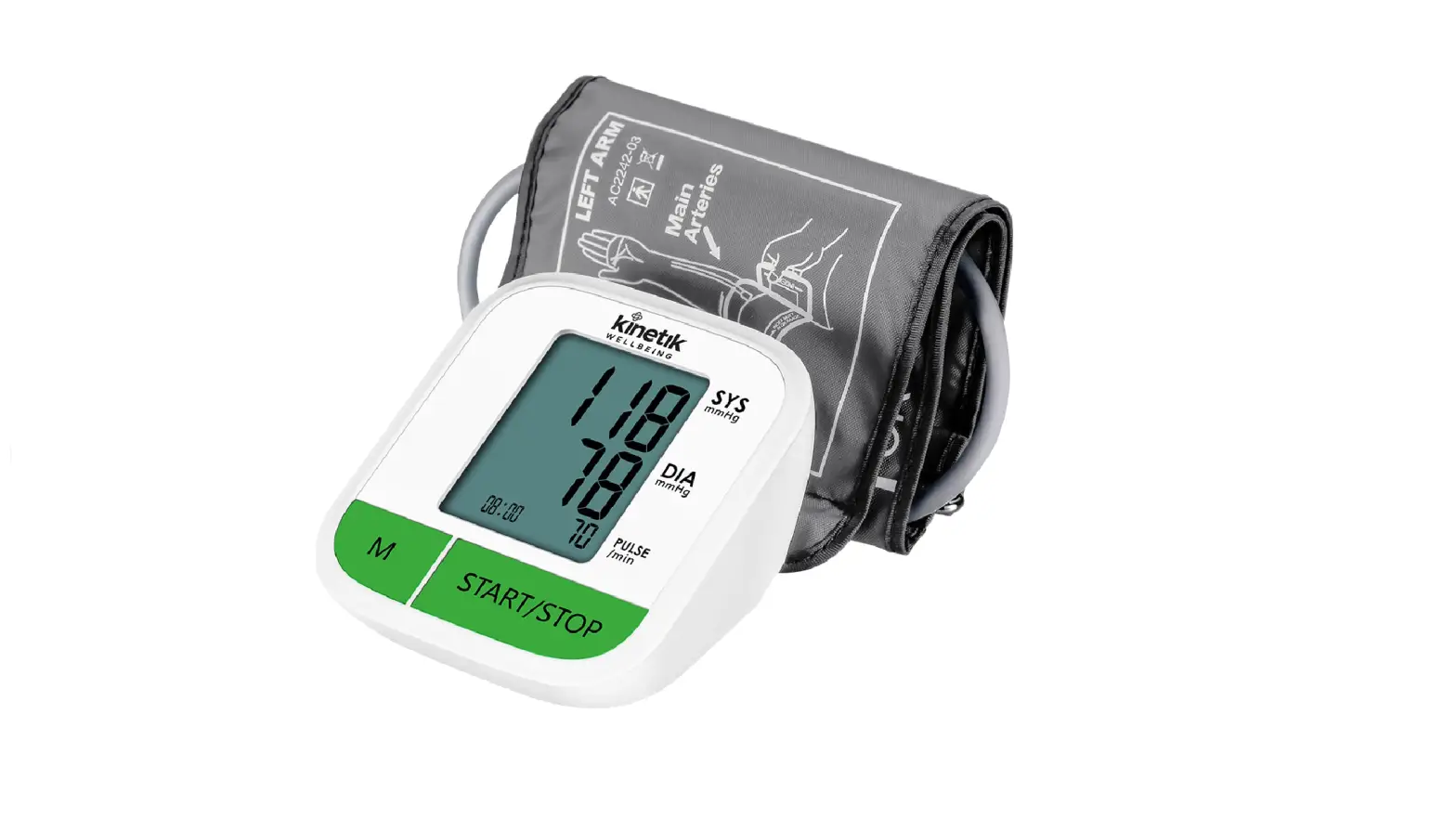 Kinetik Blood Pressure Monitor Wbp2 Instruction Manual