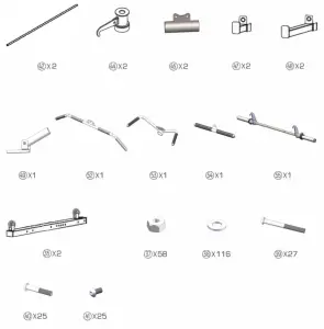 FRENCH FITNESS FSR10 Multi Cable Functional Smith Rack Machine - 2