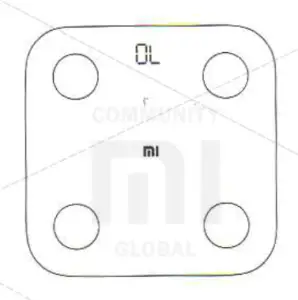xiaomi Scales with the Function of Measuring Body Fat - Warranty