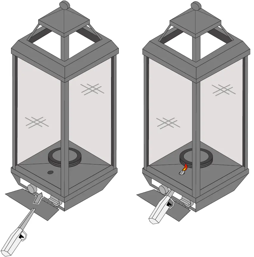 Lighting the Lantern - WET WEATHER