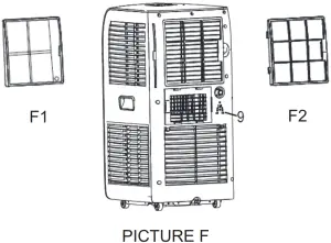 Air filters maintenance