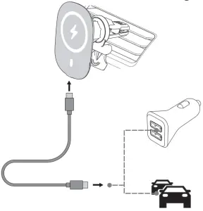 Connected Power to Charger
