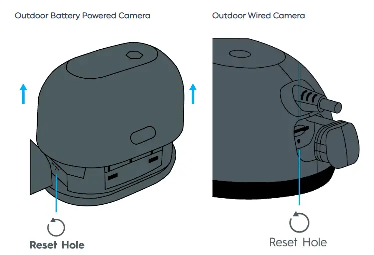 Factory Reset Outdoor Camera