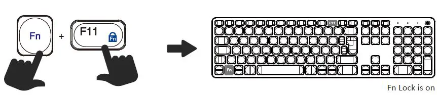perixx PB-718 PERIBOARD-718 Wireless Keyboard FIG-6
