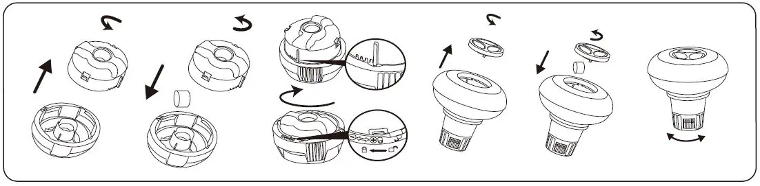 Bestway P360 Swim Ring Instruction Fig6