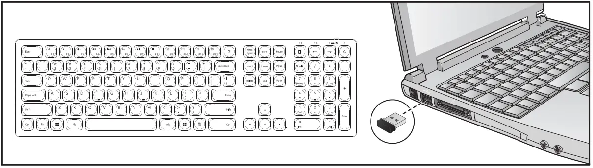 seenDa IWG WJK67FGT 24G Wireless Keyboard and Mouse Combo - fig 6