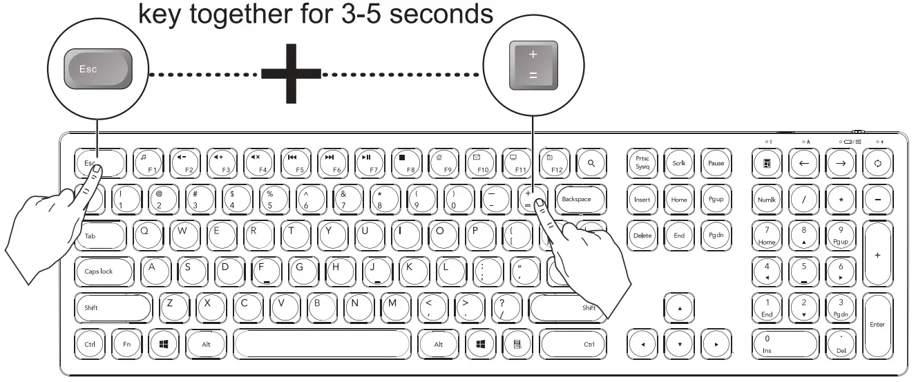 seenDa IWG WJK67FGT 24G Wireless Keyboard and Mouse Combo - fig 7