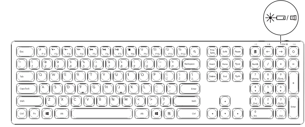 seenDa IWG WJK67FGT 24G Wireless Keyboard and Mouse Combo - fig 8