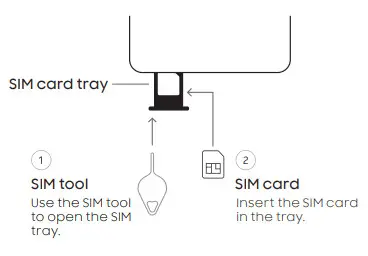 SAMSUNG Galaxy S21 FE 5G Smart Phone -SIM card