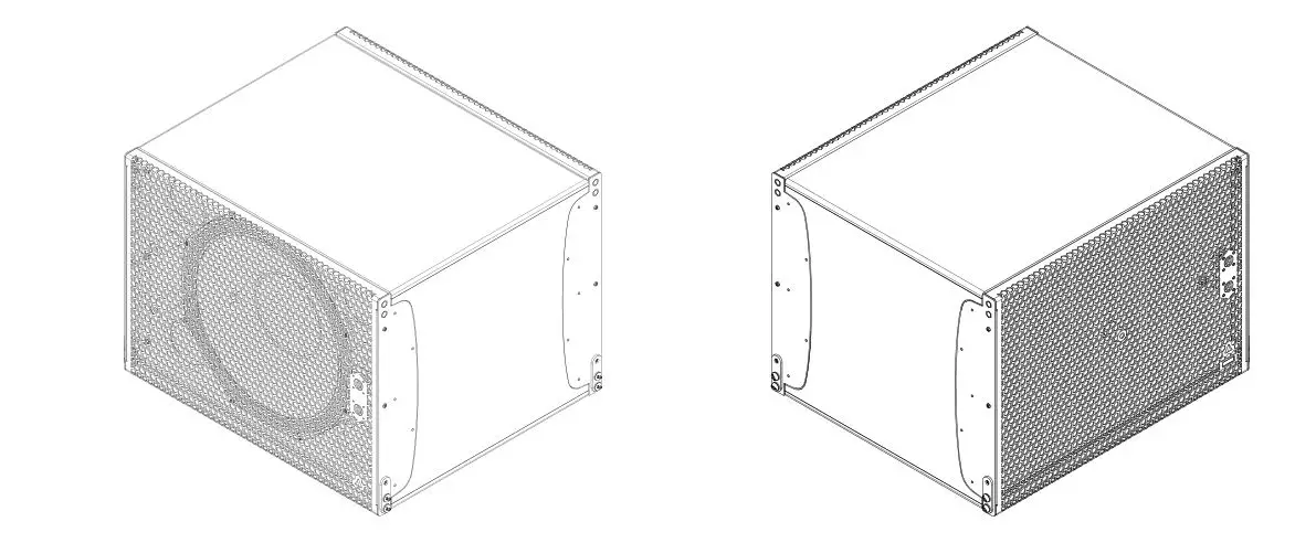 ADAMSON IS-Series IS119 Sub-Compact Subwoofer - IS119 Sub Compact Subwoofer