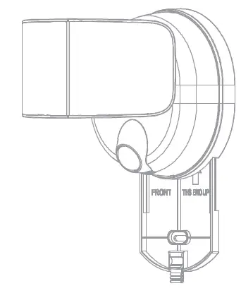 home zone security ES06572G Battery Powered Led Security Light FIG 7