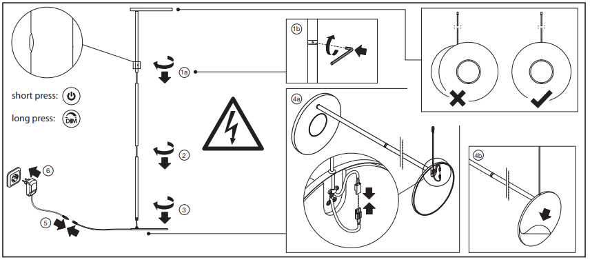 LEDVANCE 4058075575875 Sun Home Panan Lamp - Fig 2