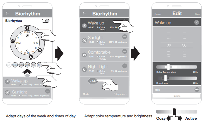 LEDVANCE 4058075575875 Sun Home Panan Lamp - brightness