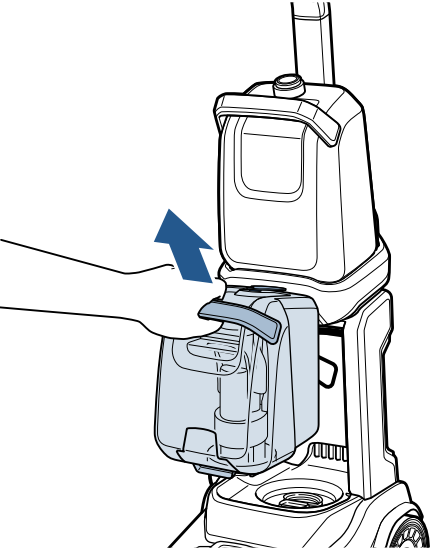 Emptying the Dirty Water Tank