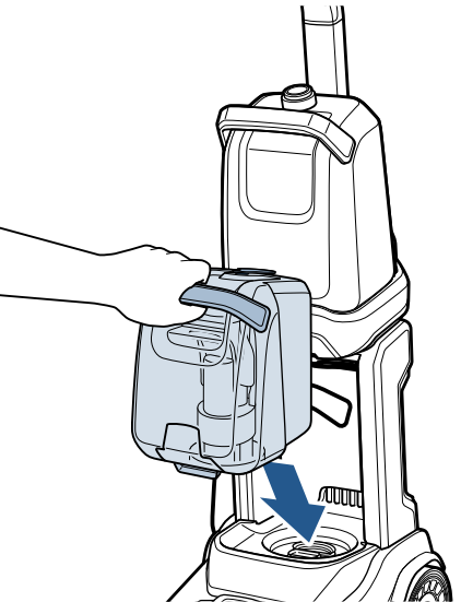 Emptying the Dirty Water Tank