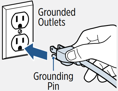 GROUNDING INSTRUCTIONS
