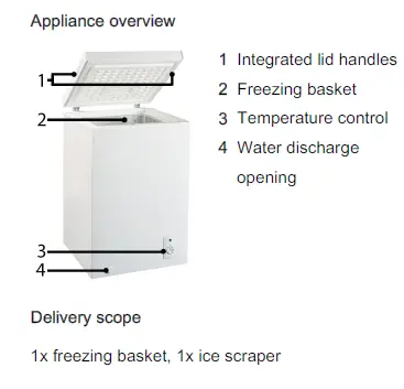BOMANN-GT-7337-House-Hold-Chest-Freezer-FIG 1