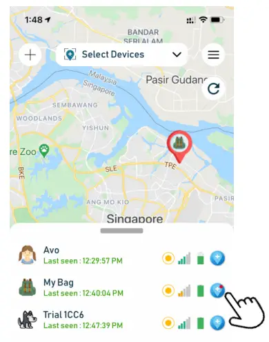 Tack GPS TK 20 GPS Location Tracker - app 7