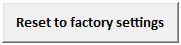 Reset to factory settings