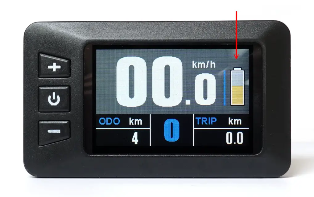 ben-e-bike TWENTY E-POWER - Battery status