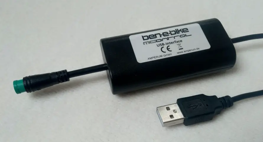 ben-e-bike TWENTY E-POWER - Connecting the USB interfaces to your PC
