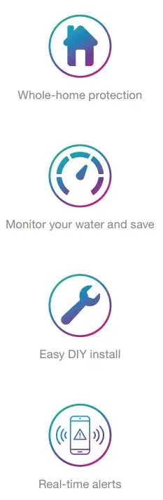 KOHLER H2Wise Undercounter Smart Home Water Monitor for Whole-Home Leak Protection User Manual - Menu