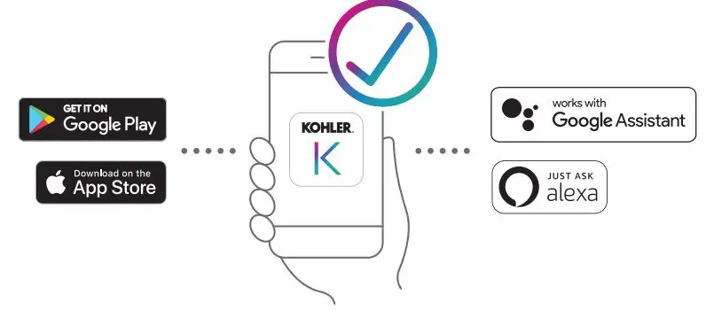 KOHLER H2Wise Undercounter Smart Home Water Monitor for Whole-Home Leak Protection User Manual - Mobile Use