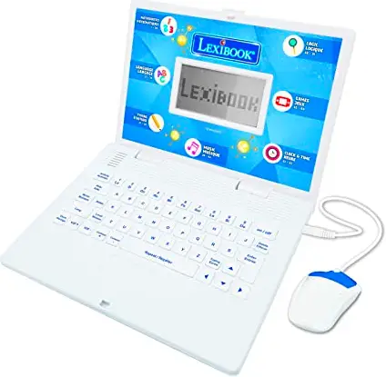LEXIBOOK- JC598i14 -Series- Educational -and- Bilingual- Laptop-FIG