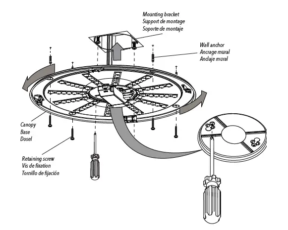 artika CL-ERR-HD2 LED Flush Mount Ceiling Light fig 13