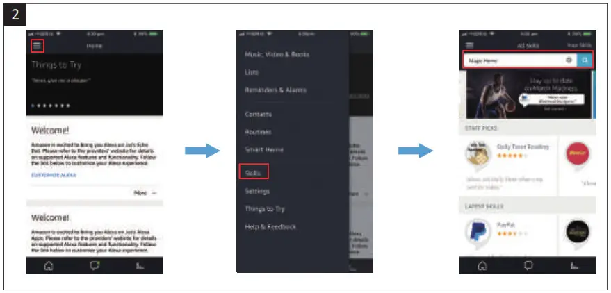 Olafus LED Smart Strip AMAZON ALEXA 2