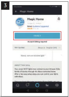 Olafus LED Smart Strip AMAZON ALEXA 3