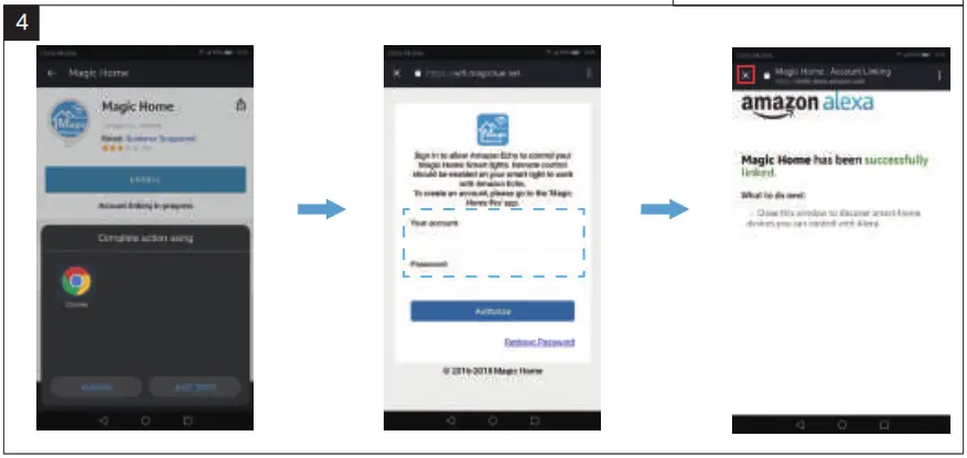 Olafus LED Smart Strip AMAZON ALEXA 4