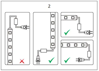 Olafus LED Smart Strip INSTALLATION STEPS 2