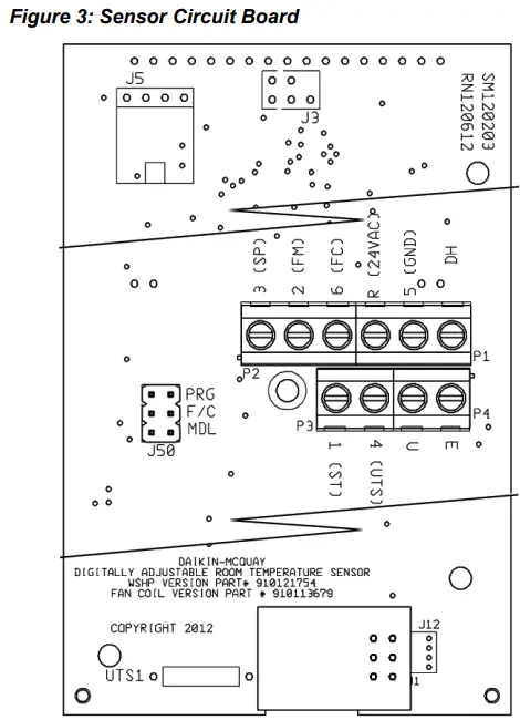 DAIKIN IM 1237-3 Digitally Adjustable Display Sensor Instruction Manual - Figure 3