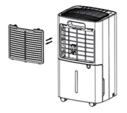COSTWAY ES10014US Dehumidifier fig 10