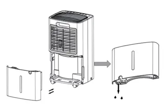 COSTWAY ES10014US Dehumidifier fig 4