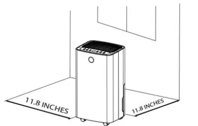 COSTWAY ES10014US Dehumidifier fig 9