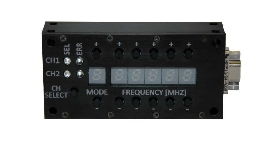 Quasonix Qsx-ac-dswbx Frequency And Mode Switch Box For Timter Transmitters Instruction Manual