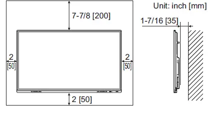 SHARP PN-L862B Interactive Display Bundle 2