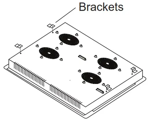 ARTUSI CAID604K Induction Cooktop - Bracket