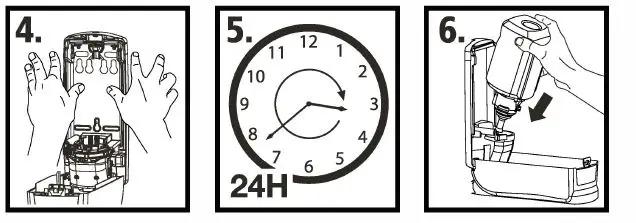 Gojo ADX-7 Dispenser Instruction 2