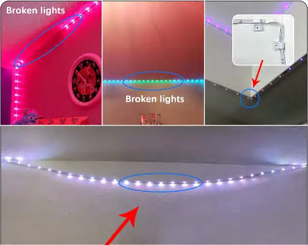 Cozylady 5M 100M Smart LED Strip Lights - Tear and attach 7