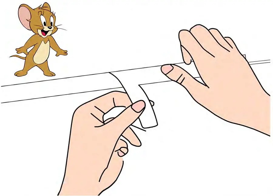 Cozylady 5M 100M Smart LED Strip Lights - Uncover the adhesive backing