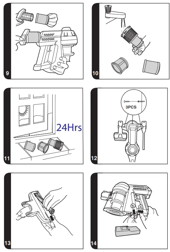 HOOVER Cordless Vacuum Cleaner ---- 04