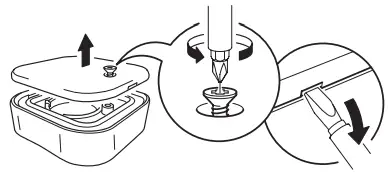 Changing the remote’s battery