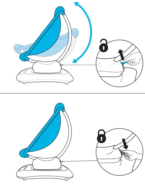 4moms 2000800 MamaRoo 4 Multi Motion Baby Swing - Fig 4